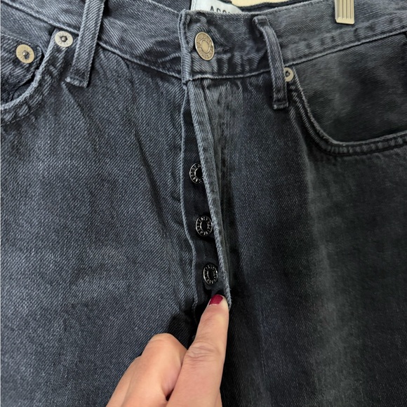 AGOLDE Fen High Rise Relaxed Taper in Shambles Denim Jean Size 26 - Picture 4 of 8